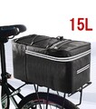 15L Wasserdicht Fahrrad Rücksitztasche Fahrrad Radfahren Reflektierend Gepäckträger Pack