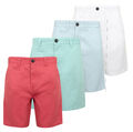 Herren Baumwolle Twill Chino Shorts Mode Smart Uni Sommer S-XXL
