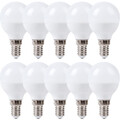 10 x LightMe LED Leuchtmittel Tropfen 3W =25W E14 matt 250lm warmweiß 2700K 300°
