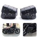 2x Universal PU Motorrad Satteltaschen Werkzeugtaschen Gepäcktaschen Für Harley