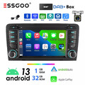 DAB+ 32G Android 14 Carplay Autoradio GPS Navi WIFI Für Audi A3 S3 RS3 8V 8P KAM