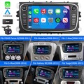 DAB+ Autoradio Für Ford Focus II MK2 Mondeo C-MAX S-MAX Galaxy 4+64G Carplay Nav