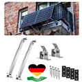 Balkonkraftwerk Halterung Aufständerung PV Modul Dach Solarhalterung Flachdach!
