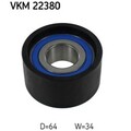 Umlenk-/Führungsrolle Zahnriemen SKF VKM 22380 für Renault Fiat Opel Peugeot 131