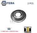 TED18543 DOMLAGER FEDERBEINLAGER VORNE TEDGUM 2PCS FÜR MAZDA 3