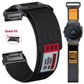 Quickfit Nylon Armband Für Garmin Fenix E 8 7 7X 6 6X Pro Epix Pro 5 5X Plus S62
