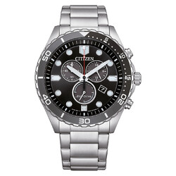 CITIZEN Herren Armbanduhr AT2568-82E Eco-Drive Chronograph 43mm Edelstahl B-Ware