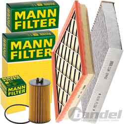 MANN FILTER INSPEKTIONSPAKET passend für 1.6 CDTI OPEL ASTRA J ZAFIRA TOURER C