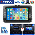Android 14 64GB Apple Carplay Autoradio GPS Navi Für VW Passat B6 B7 CC Magotan