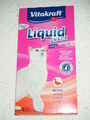 Vitakraft 23520 Cat Liquid-Snack mit Ente & Beta-Glucane, 6Stk