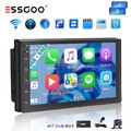 2DIN Android 13 4+64G Carplay Autoradio DAB+ Bluetooth GPS NAVI WiFi RDS MIK KAM
