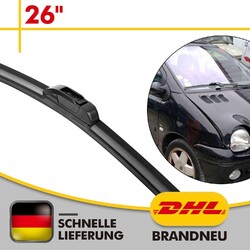 Scheibenwischer Vorne Passend für RENAULT TWINGO I (C06) 660mm Wischer Blätte