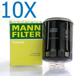 10x Mann-Filter Ölfilter Oelfilter Oil Filter W 940/29