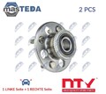 KLT-HD-028 RADLAGERSATZ RADLAGER SATZ HINTEN NTY 2PCS NEU OE QUALITÄT
