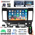 DAB+ 64G Android 13 Autoradio Carplay Für Mitsubishi Lancer 2008-17 GPS WIFI RDS