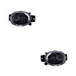 Nebelscheinwerfer set rechts links H3 für Seat Leon 1M1 Toledo II 1M2