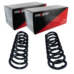 2X MAXGEAR FAHRWERKSFEDERN HINTEN passend für DACIA LOGAN SANDERO RENAULT SANDER