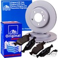 ATE BREMSSCHEIBEN 304mm + BELÄGE VORNE passend für PEUGEOT 508 Limo + SW / Kombi