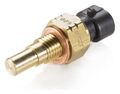 HELLA Kühlmitteltemperatursensor geschraubt mit Dichtung Schwarz Oben (6PT 009