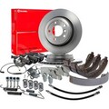 BREMBO Bremsscheiben 320mm Beläge Bremsbacken Rep-Satz Hinten für BMW 5 E61