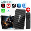 OTTOCAST Play2Video Aibox Wireless CarPlay Multimedia Adapter 5APP Netflix+YT+TK