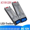 DC12V Netzteil Ultra Slim LED Treiber Adapter 60W-400W Beleuchtung Transformator