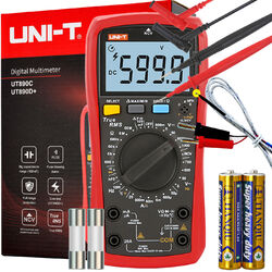 UT890C Digital Multimeter Strommessgerät AC/DC V Ω HZ temperatur AUTO RANGE NCV