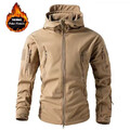Herren Taktische Winter Fleece Haifischleder Jagd Wandern Camping Jacken Angeln