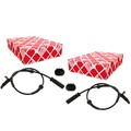 2x ABS-SENSOR HINTEN passend für BMW 2 X1 X2 MINI MINI LINKS+RECHTS | 106638
