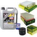 INSPEKTIONSKIT FILTER LIQUI MOLY ÖL 5L 5W-40 für Renault Clio III BR0/1 CR0/1
