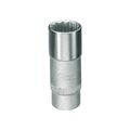 GEDORE Steckschlüssel-Einsatz lang D19L DIN3124 1/2"vierkant 18.0 mm zwölfkant