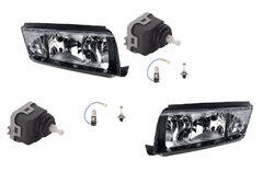 Scheinwerfer Set kompatibel zu Skoda Fabia 6Y 99-08 mit H7 H3 L R m. Stellmotor