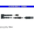 Warnkontakt Bremsbelagverschleiß Ate 24-8190-0983-2 für Bmw Vorderachse