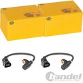 2X HELLA ABS-SENSOREN HINTEN PASSEND FÜR AUDI A3 TT SEAT LEON TOLEDO SKODA