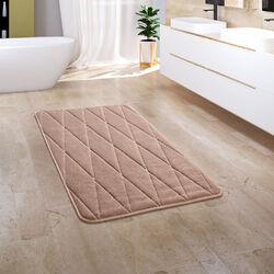Badezimmerteppich Badematte Badteppich Badvorleger Flauschig Memory Foam 3D