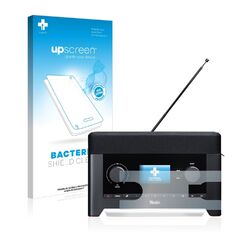 upscreen Schutzfolie für Teufel Radio 3sixty Anti-Bakteriell Displayfolie Klar