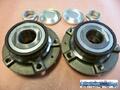 2x RADLAGER SATZ + RADNABE + ABS Sensor Hinterachse passend für PEUGEOT 407