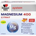 DOPPELHERZ Magnesium 400 Citrat system Granulat 20 St PZN03979800