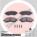 Zimmermann 23780.170.1 Bremsbelagsatz, Scheibenbremse passend für SUBARU Bremsan