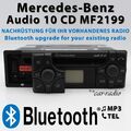 Modernisierung für Mercedes-Benz Audio 10 CD MF2199 Bluetooth Umbau Nachrüstung