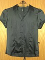 Damen Bluse Gr 38 H&M Schwarz 