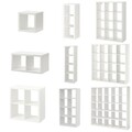 IKEA Kallax Regal Bücherregal Wandregal Raumteiler Aufbewahrung Regalsystem weiß