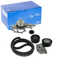 SKF KEILRIPPENRIEMEN-SATZ + WASSERPUMPE passend für MERCEDES-BENZ C-KLASSE CLK