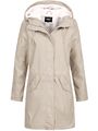 Only Damen Regenjacke Jacke Übergangsjacke wasserabweisend Kapuze OnlSally