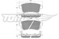 Tomex Brakes TX 16-381 Bremsbelagsatz, Scheibenbremse für FORD RENAULT