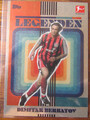 D. Berbatov Legende Legenden Card - Lothar Matthäus Platinum Curated Set Topps