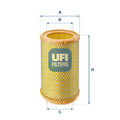 Luftfilter Filtereinsatz 27.267.00 UFI für RENAULT CLIO I TWINGO I