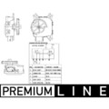 Stellelement, Mischklappe MAHLE AA 14 000P