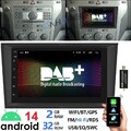 DAB+ Android 14 Carplay Autoradio GPS Für Opel Astra H Corsa C D Zafira B 32GB