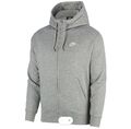 Nike Herren HOODIE Sweatshirt Jacke Club Fleece  Sweatjacke  BV2645-063  grau